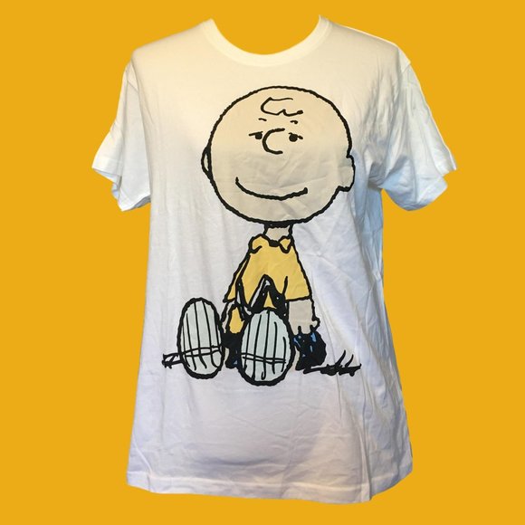 Paul & Joe Sister x Peanuts Black Designer Tee - L